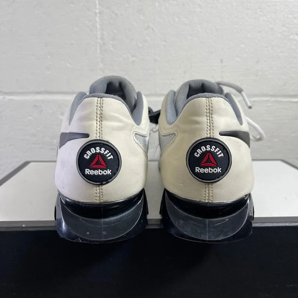 Reebok CrossFit U-Form J85209 White‎ Black Weightlifting Shoes Women's 7 US